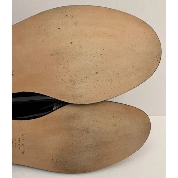 Kate Spade Womens Leandra (K9539) Loafer Bow Black Size 9.5 - Picture 15 of 15